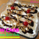 Low Carb Banana Split Cake