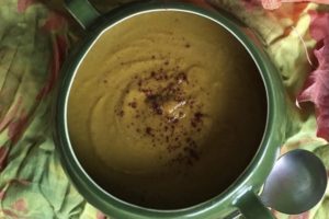 Broccoli Carrot Avocado Detox Soup