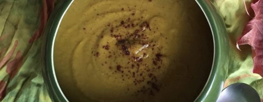 Broccoli Carrot Avocado Detox Soup