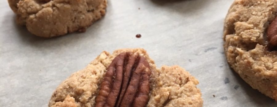 Salted Caramel Pecan Cookies